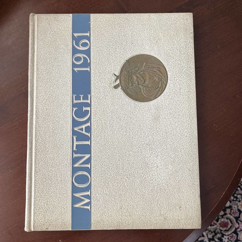 Vintage 1961 Pennsylvania Penn State Ogontz Yearbook Montage